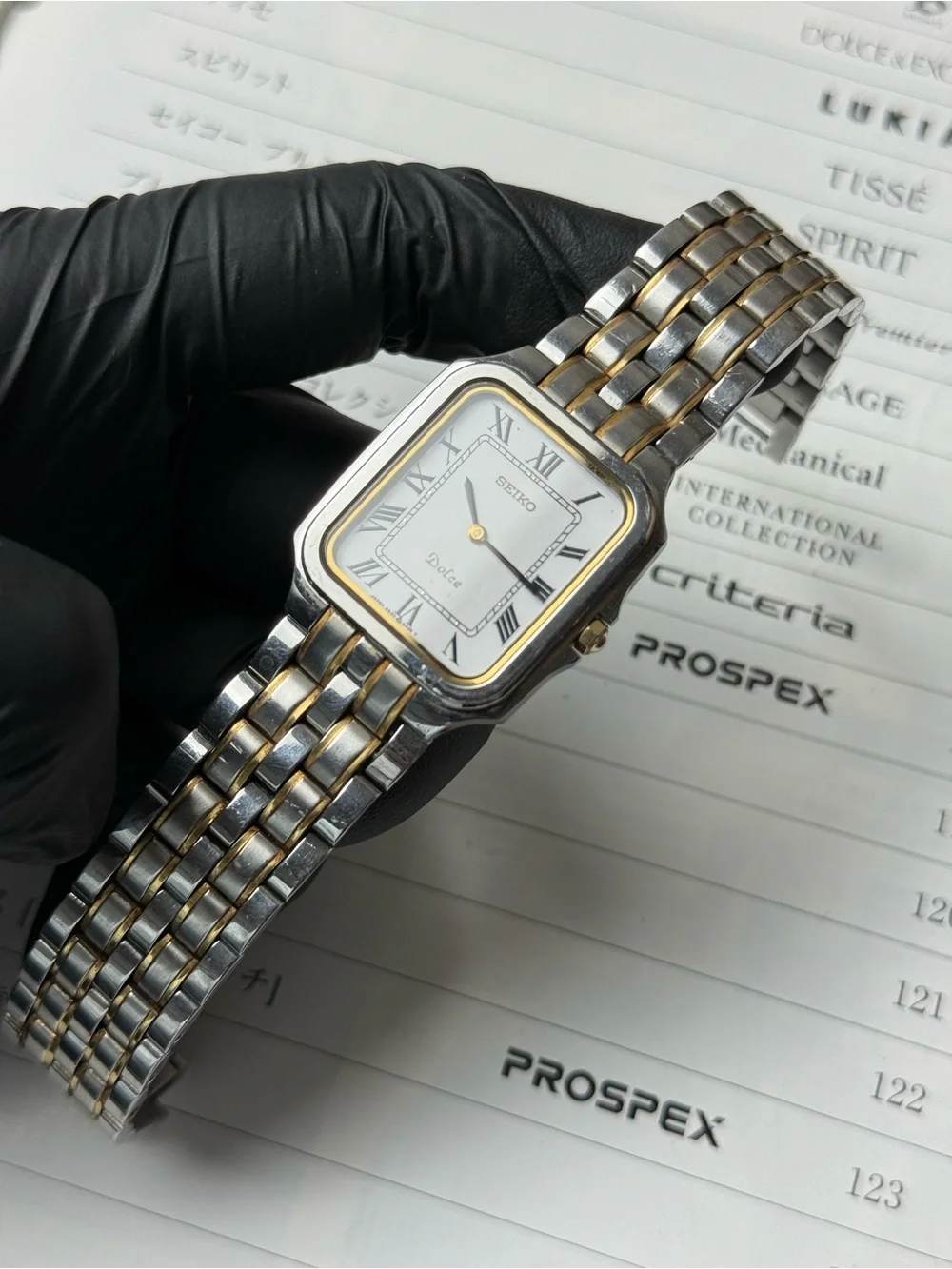Vintage 1989 Seiko Dolce 5E30-5A40 Men’s Watch - Panthére Homage